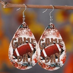 NEW! Football ‘Game Day’ fashion lightweight earrings